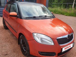 2007 Skoda Fabia II, оранжевый, 219000 рублей, вид 5