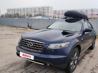 2007 Infiniti FX35 I (S50) Рестайлинг, синий, 900000 рублей, вид 1