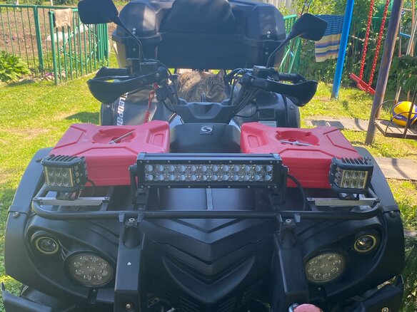 2016 Stels ATV-600YL Леопард, чёрный, 485000 рублей