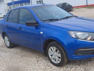 2021 Lada (ВАЗ) Granta I Рестайлинг, синий, 650000 рублей, вид 2