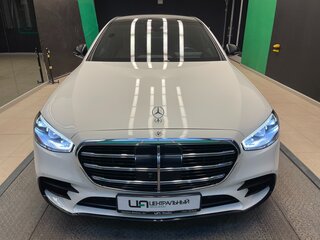 2021 Mercedes-Benz S-Класс 450 4MATIC VII (W223), белый, 14500000 рублей, вид 2