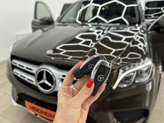 2017 Mercedes-Benz GLS 400 I (X166), коричневый, 4200000 рублей, вид 2