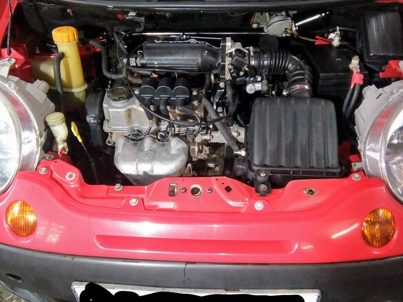 2011 Daewoo Matiz I Рестайлинг, красный - вид 5