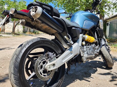 2008 Yamaha MT-03, голубой, 385000 рублей, вид 3