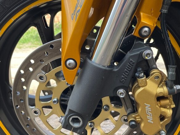 2008 Honda CB 600F Hornet, золотистый, 550000 рублей - вид 10