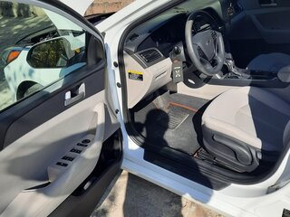 2017 Hyundai Sonata VII (LF), белый, 1300000 рублей, вид 3