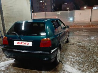 1993 Volkswagen Golf III, зелёный, 165000 рублей, вид 4