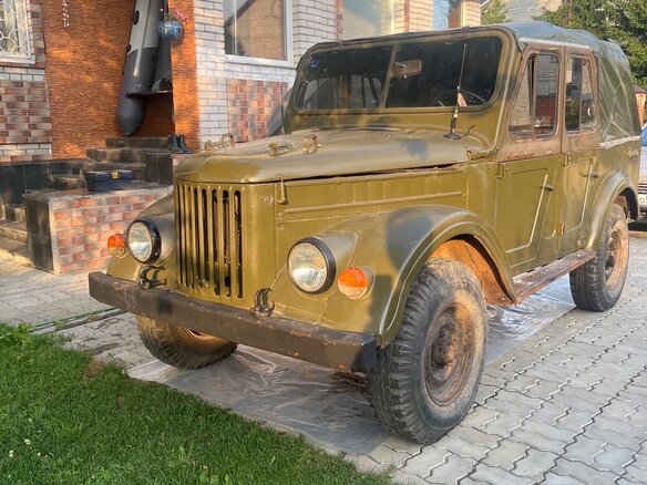 1958 ГАЗ 69А, зелёный, 450000 рублей - вид 1