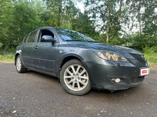 2008 Mazda 3 I (BK) Рестайлинг, серый, 400000 рублей, вид 2