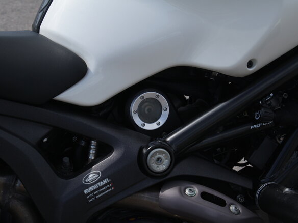 2009 Ducati Monster 696, белый - вид 13