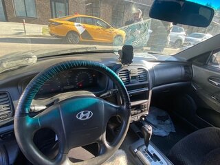 2004 Hyundai Sonata ТагАЗ IV (EF) Рестайлинг, чёрный, 250000 рублей, вид 5