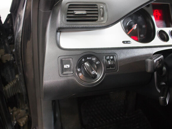 2007 Volkswagen Passat B6, чёрный - вид 10