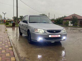 2005 Hyundai Accent ТагАЗ II, серебристый, 500000 рублей, вид 1