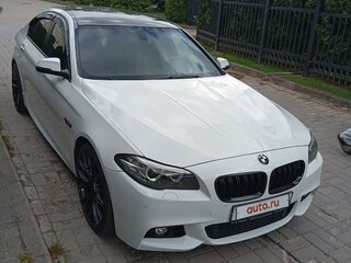 2014 BMW 5 серии 520i VI (F10/F11/F07) Рестайлинг, белый, 1700000 рублей, вид 5