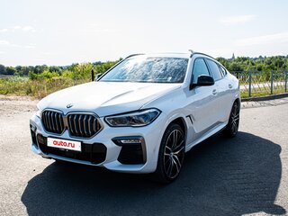2020 BMW X6 M50i III (G06), белый, 9850000 рублей, вид 1