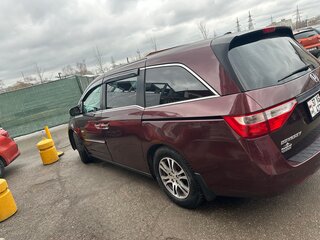 2011 Honda Odyssey (North America) IV, красный, 1100000 рублей, вид 3
