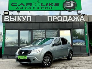 2011 Renault Sandero I, синий, 389000 рублей, вид 2