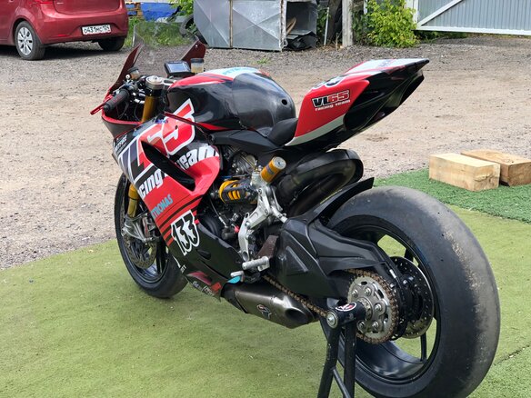 2014 Ducati 1199 Panigale, красный - вид 7