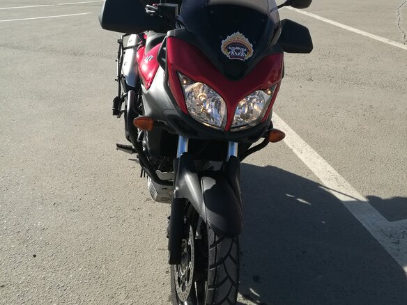 2014 Suzuki V-Strom DL 650, пурпурный - вид 6