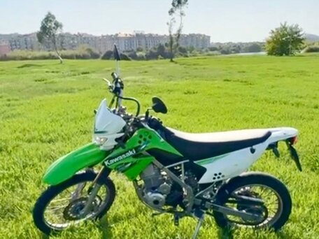 2013 Kawasaki KLX 125, зелёный, 250000 рублей, вид 4