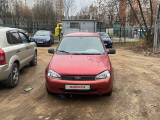 2011 Lada (ВАЗ) Kalina I, красный, 380000 рублей, вид 1