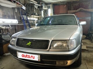 1991 Audi 100 IV (C4), серебристый, 350000 рублей, вид 3