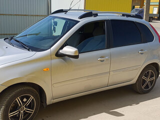 2013 Lada (ВАЗ) Kalina II, серебристый, 500000 рублей, вид 2
