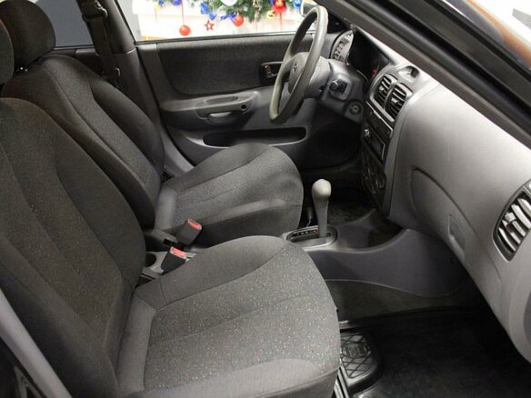 2005 Hyundai Accent ТагАЗ II, чёрный - вид 2