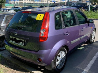 2007 Ford Fiesta Mk5, фиолетовый, 400000 рублей, вид 5