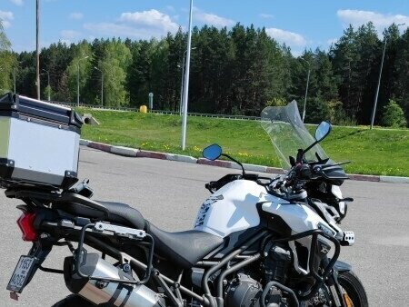 2016 Triumph Tiger Explorer, белый, 900000 рублей, вид 4