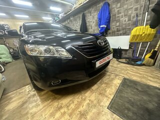2008 Toyota Camry VI (XV40), чёрный, 1600000 рублей, вид 1