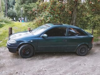 2000 Opel Astra G, зелёный, 200000 рублей, вид 3