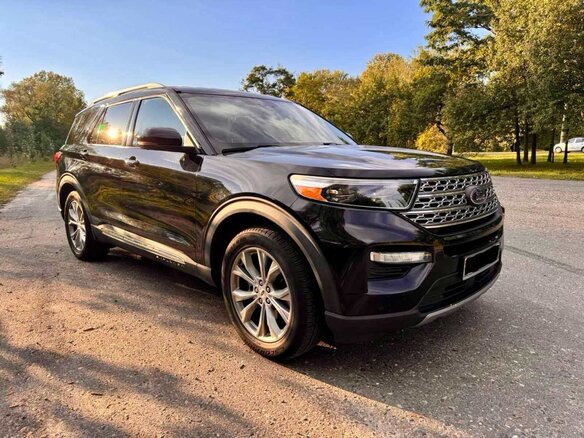2020 Ford Explorer VI, чёрный, 2290000 рублей - вид 1