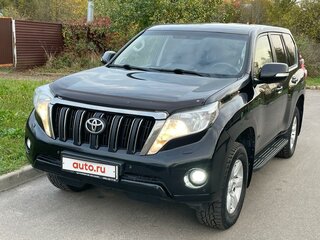 2017 Toyota Land Cruiser Prado 150 Series Рестайлинг 1, чёрный, 4200000 рублей, вид 2