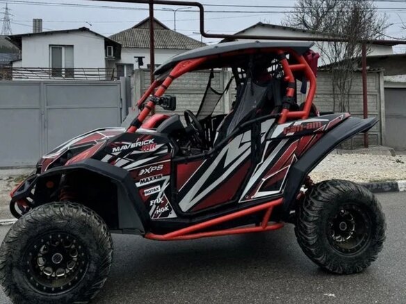 2015 BRP Can-Am Maverick 1000R, белый, 1100000 рублей - вид 13