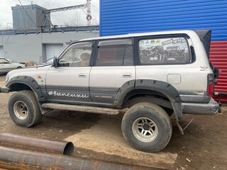 1996 Toyota Land Cruiser 80 Series Рестайлинг, серебристый, 2500000 рублей, вид 5