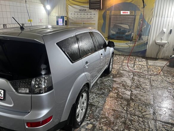 2007 Mitsubishi Outlander II, серый, 1100000 рублей - вид 15