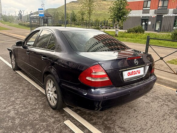 2003 Mercedes-Benz E-Класс 220 III (W211, S211), синий - вид 3