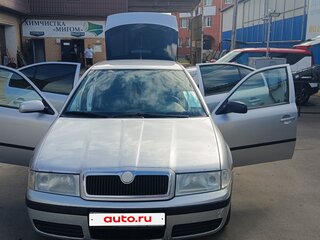 2008 Skoda Octavia I (A4) Рестайлинг, серебристый, 360000 рублей, вид 2