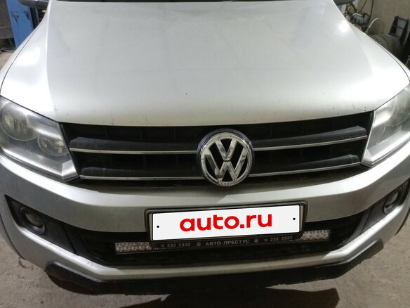 2010 Volkswagen Amarok I, серебристый, 1470000 рублей - вид 11