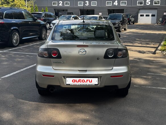 2007 Mazda 3 I (BK) Рестайлинг, золотистый - вид 4