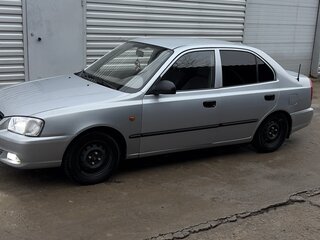 2006 Hyundai Accent ТагАЗ II, серебристый, 460000 рублей, вид 3