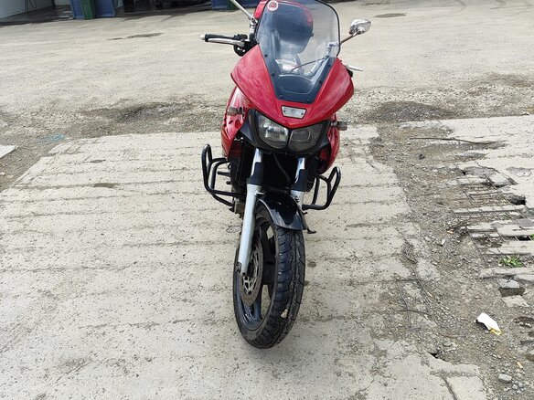 2000 Yamaha TDM850, пурпурный, 350000 рублей - вид 1
