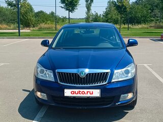 2012 Skoda Octavia II (A5) Рестайлинг, синий, 870000 рублей, вид 2