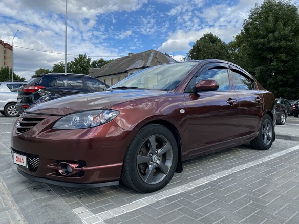 2003 Mazda 3 I (BK), оранжевый, 530000 рублей