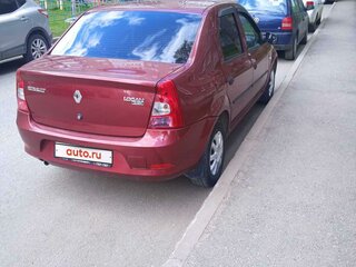 2011 Renault Logan I Рестайлинг, красный, 450000 рублей, вид 3