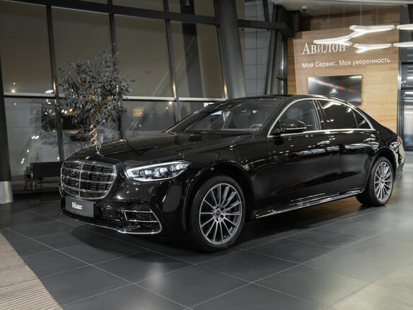 2026 Mercedes-Benz S-Класс 450 d 4MATIC VII (W223) Рестайлинг, чёрный