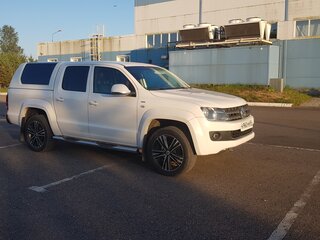 2013 Volkswagen Amarok Double Cab full-time I, белый, 2600000 рублей, вид 1
