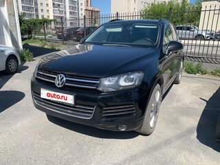 2011 Volkswagen Touareg II, чёрный, 2050000 рублей, вид 1