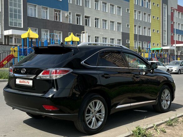 2012 Lexus RX 350 III Рестайлинг, чёрный, 2600000 рублей - вид 11